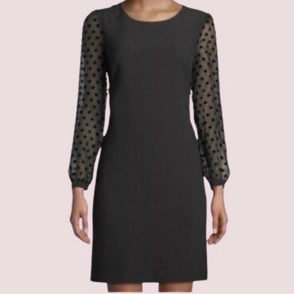 Karl lagerfeld black dress sz 6